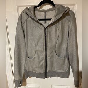 Lululemon Waxed Full Zip Hoodie Jacket Size: 6